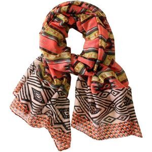 Printed Village Aztec Layers Scarf